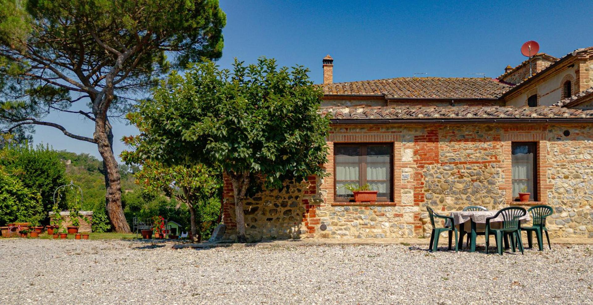 Ulivo-Chianti Charming Flat With Private Parking! Lejlighed Asciano Eksteriør billede