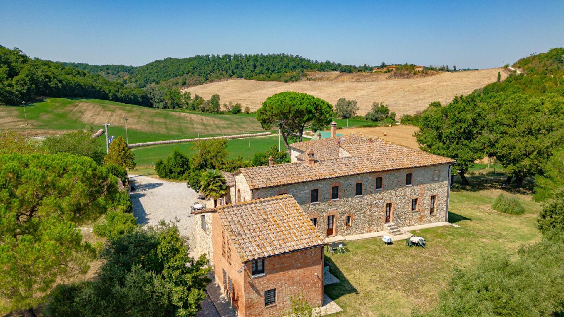 Ulivo-Chianti Charming Flat With Private Parking! Lejlighed Asciano Eksteriør billede